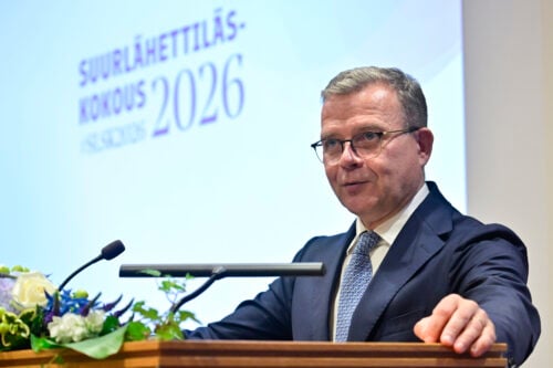 Pääministeri Petteri Orpo. LEHTIKUVA / MARKKU ULANDER