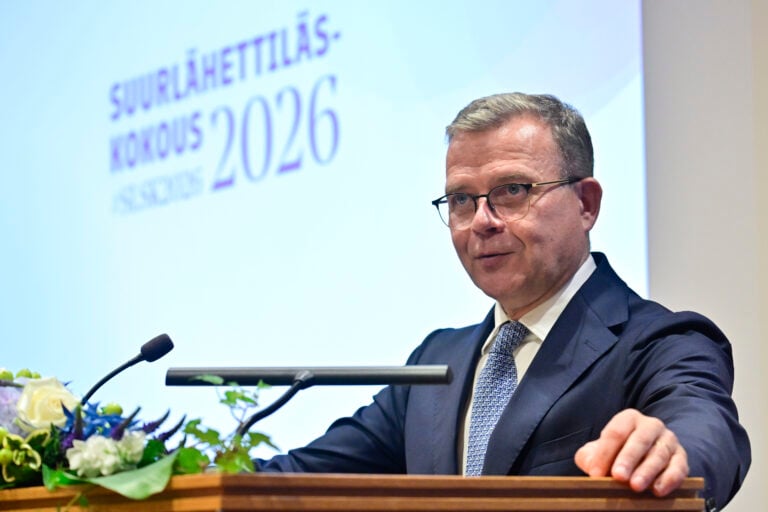 Pääministeri Petteri Orpo. LEHTIKUVA / MARKKU ULANDER