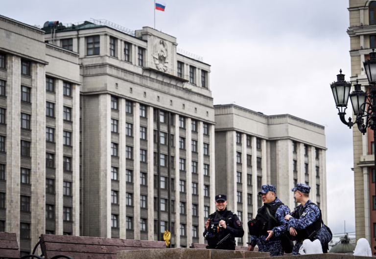 Duuman rakennus Moskovassa. AFP / LEHTIKUVA / ALEXANDER NEMENOV