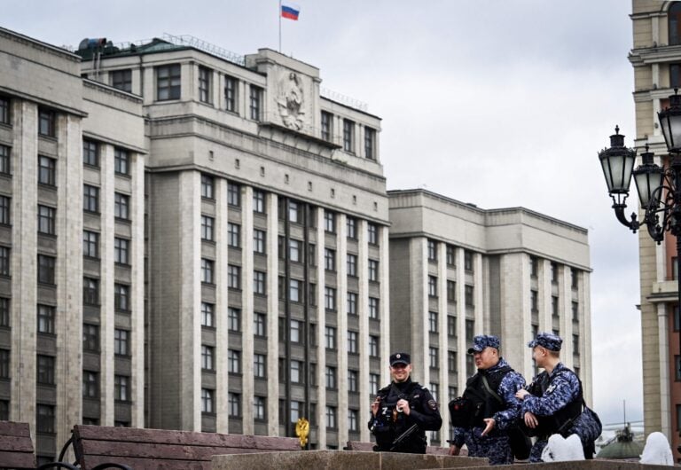 Duuman rakennus Moskovassa. AFP / LEHTIKUVA / ALEXANDER NEMENOV