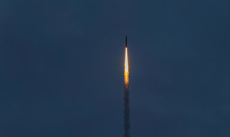 Ukrainan FP-7-ohjuksen koelaukaisu. / DenShtilierman / X