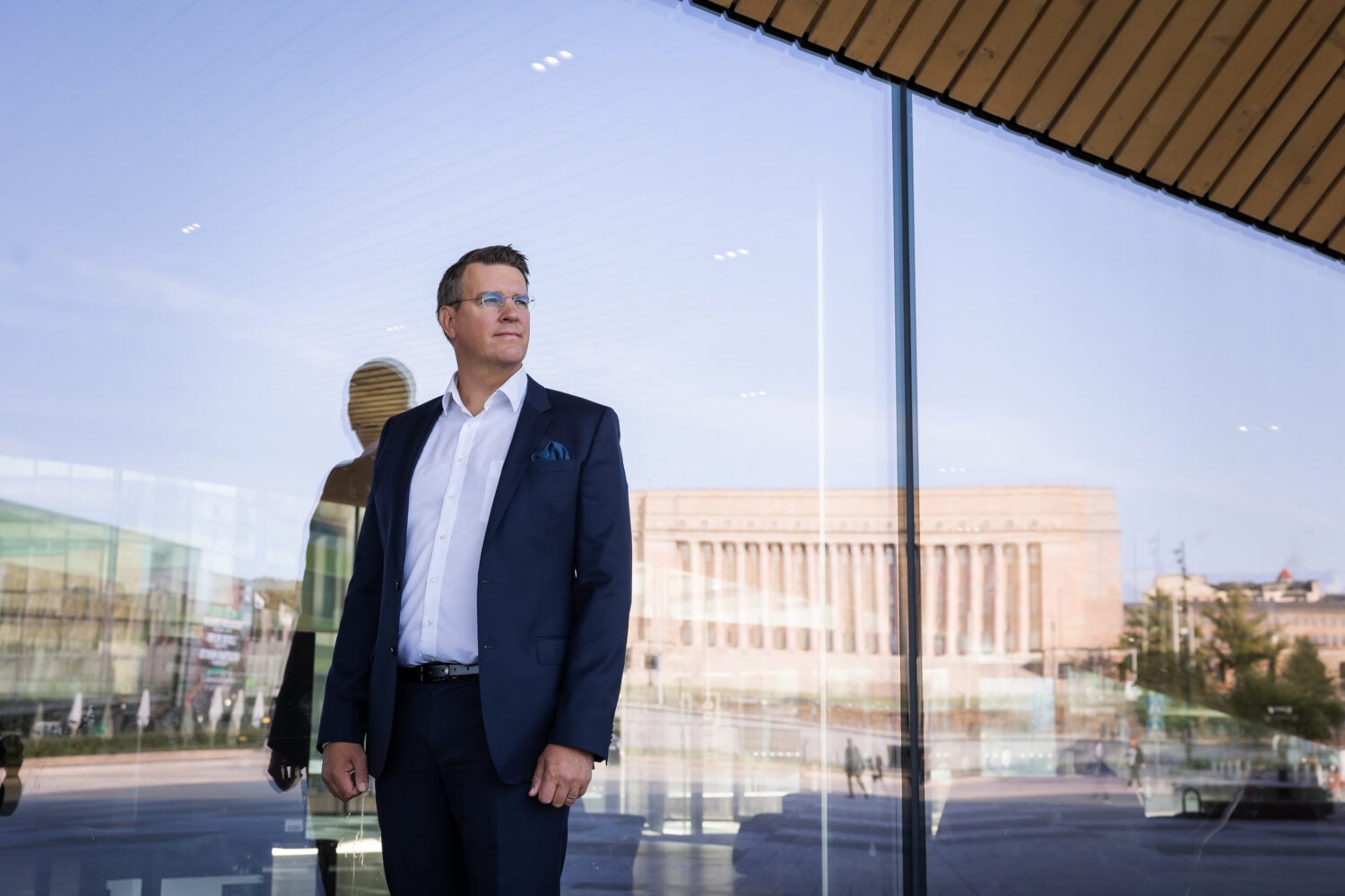 Martin Paasi aloitti kansanedustajana vuonna 2024.