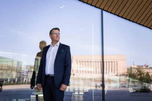 Martin Paasi aloitti kansanedustajana vuonna 2024.