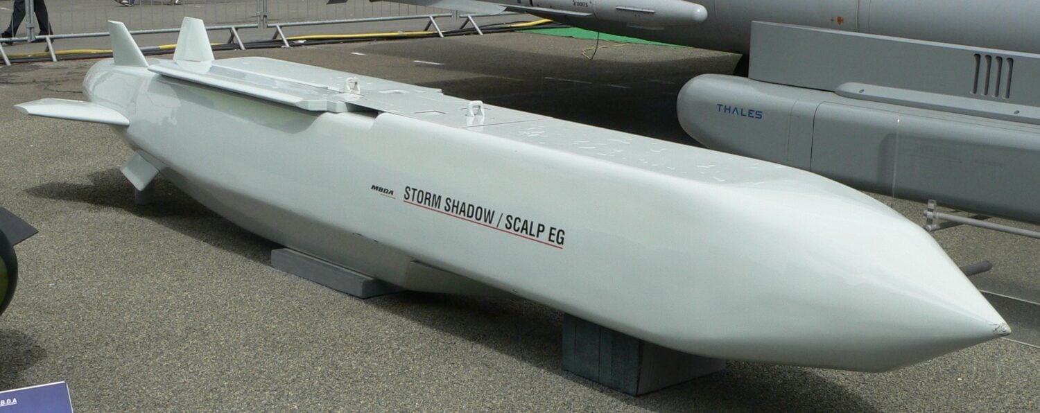 SCALP/Storm Shadow -ohjus arkistokuvassa.