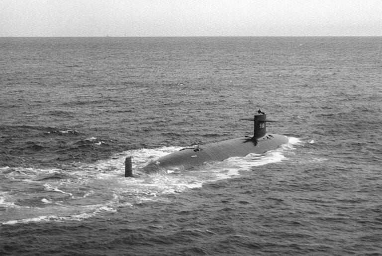 USS Thresher (SSN-593) 30. huhtikuuta 1961. / Naval Historical Center