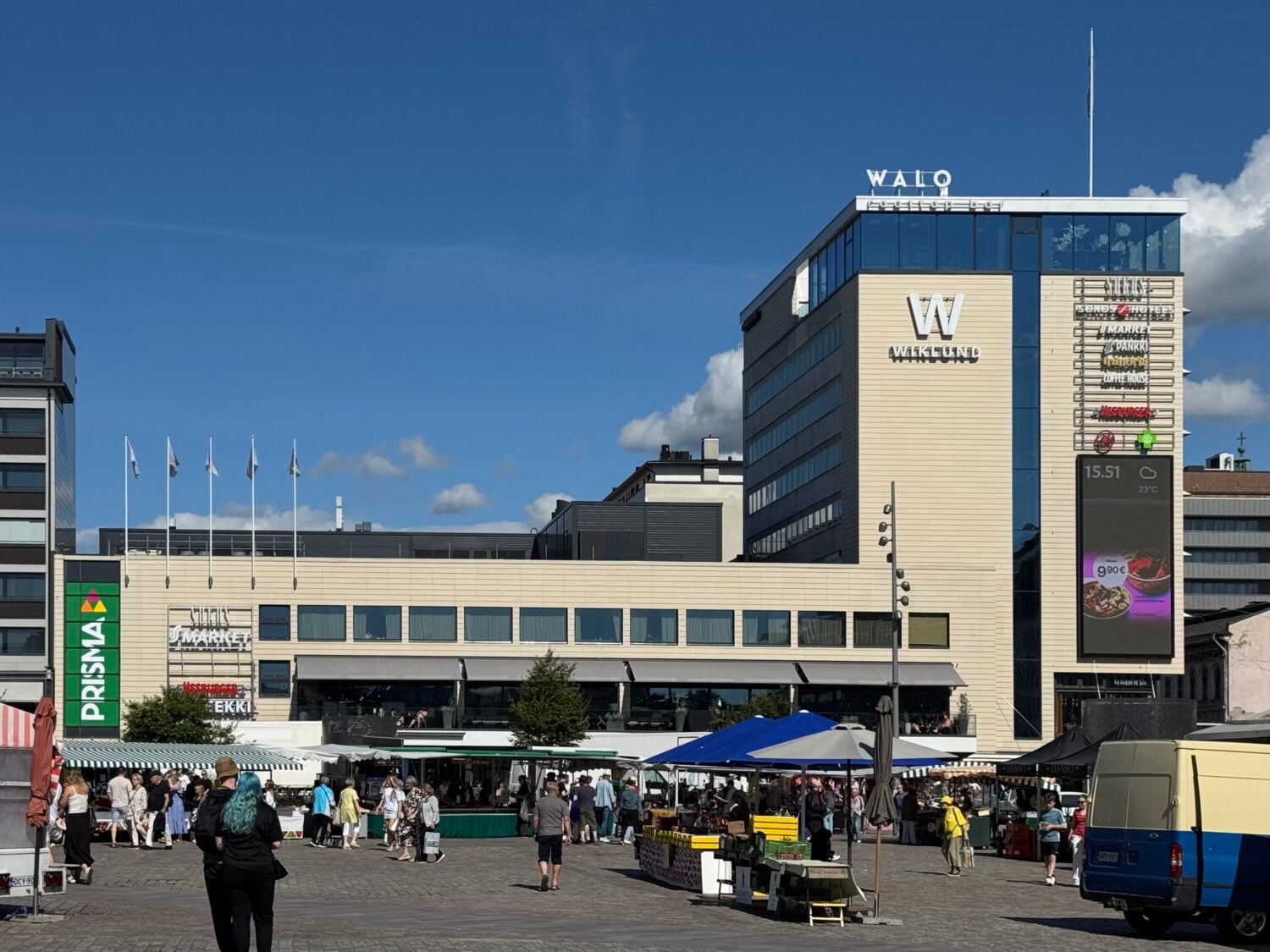 Turun kauppatori kesällä 2026. WIKIMEDIA COMMONS/LASSE KESKINEN, CC-BY-4.0