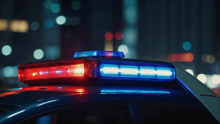 Poliisiauto kuvituskuvassa. PIXABAY