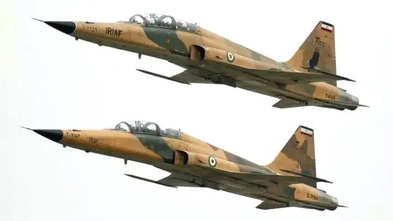 Iranin F-5-hävittäjiä. / IRNA