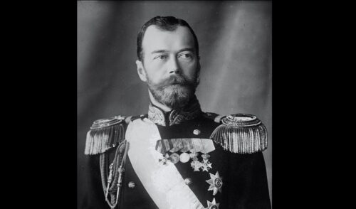 Tsaari Nikolai II vuonna 1912.