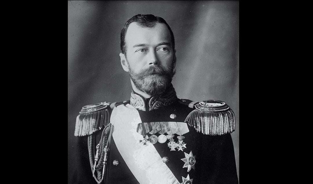 Tsaari Nikolai II vuonna 1912.