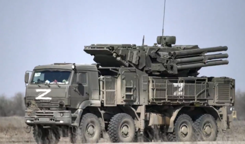 Pantsir-ilmatorjuntajärjestelmä. / mil.ru