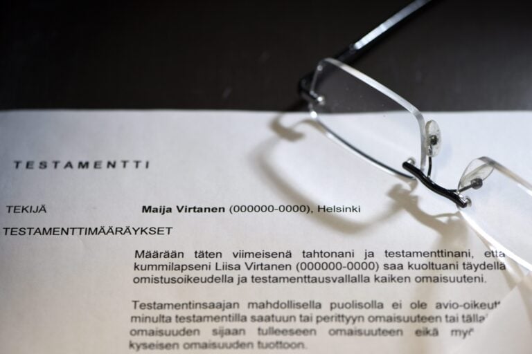 Testamenttiriidat ovat tuttuja varsin monelle.