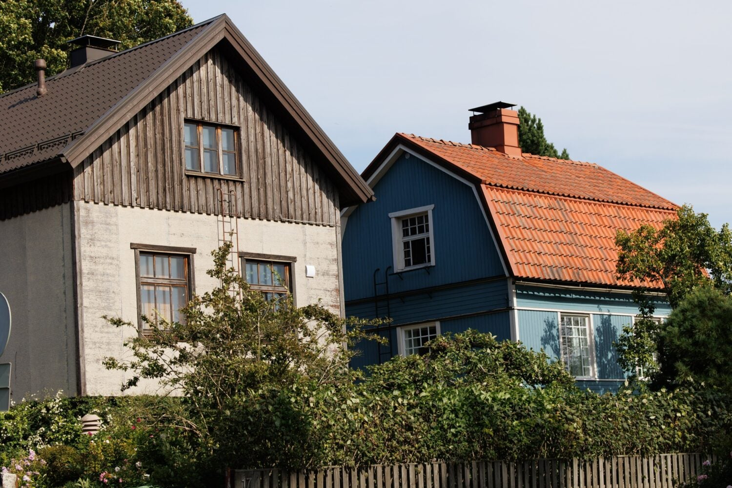 Omakotitaloja Turussa