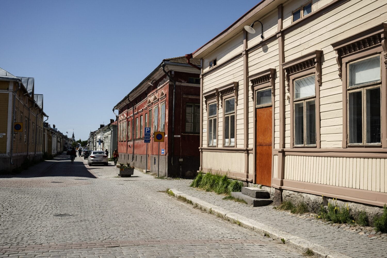 Vanhan Rauman puutaloja. / LEHTIKUVA / RONI REKOMAA