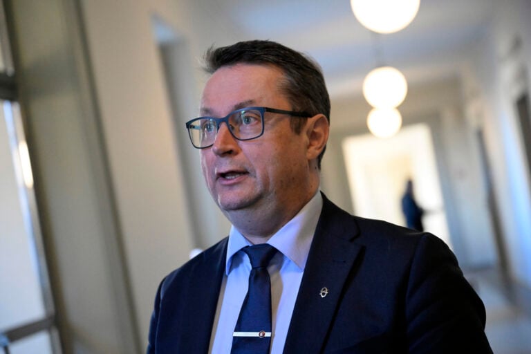 SDP:n kansanedustaja Mika Kari. LEHTIKUVA / EMMI KORHONEN