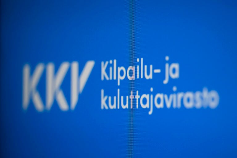 Kilpailu- ja kuluttajaviraston (KKV) logo. LEHTIKUVA / VILJA SIRVIÖ