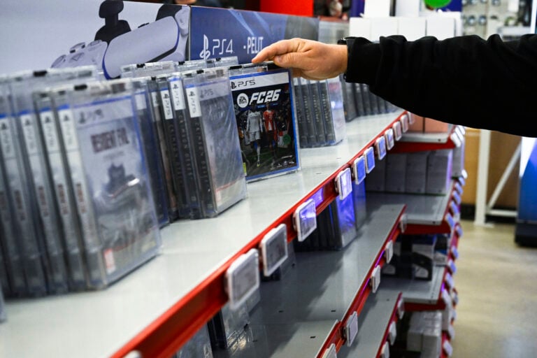 Playstation 5 -pelejä. LEHTIKUVA / JADE SILPO