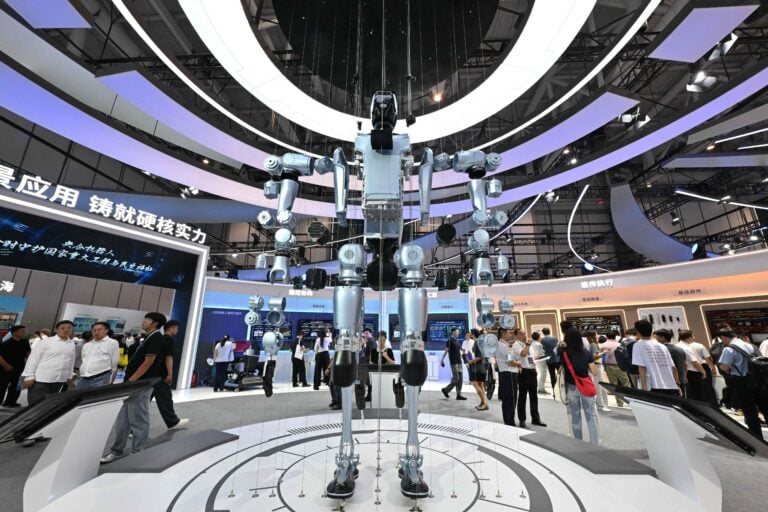 Kuvituskuva. World Robot -konferenssi Pekingissä 19. elokuuta 2026. AFP / LEHTIKUVA / ADEK BERRY