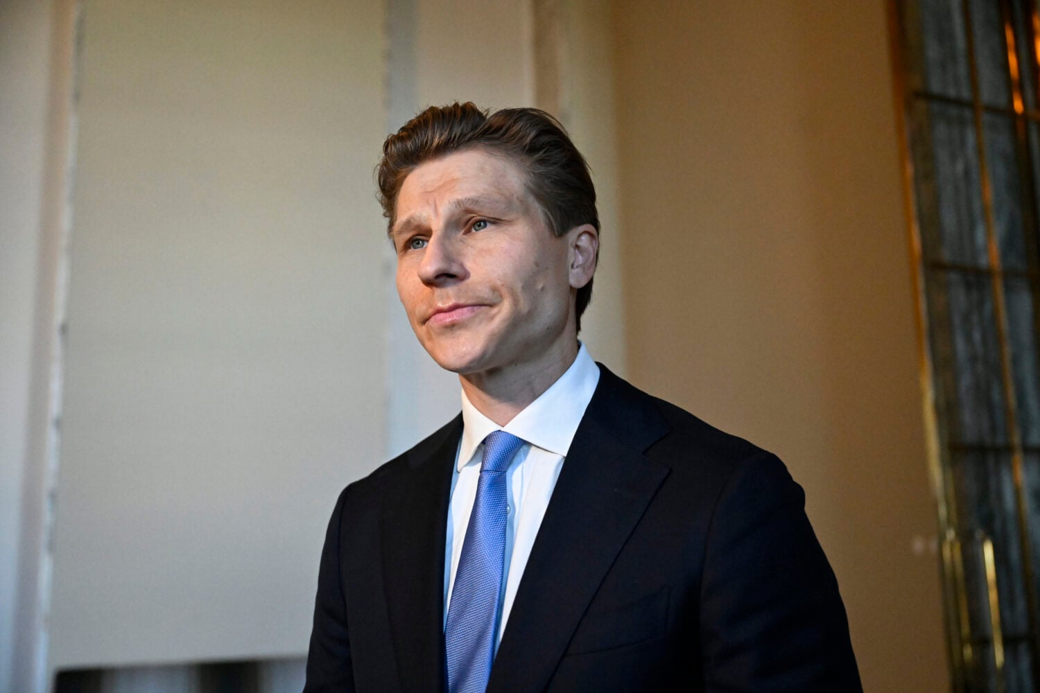 Puolustusministeri Antti Häkkänen. STR / LEHTIKUVA / MIKKO STIG