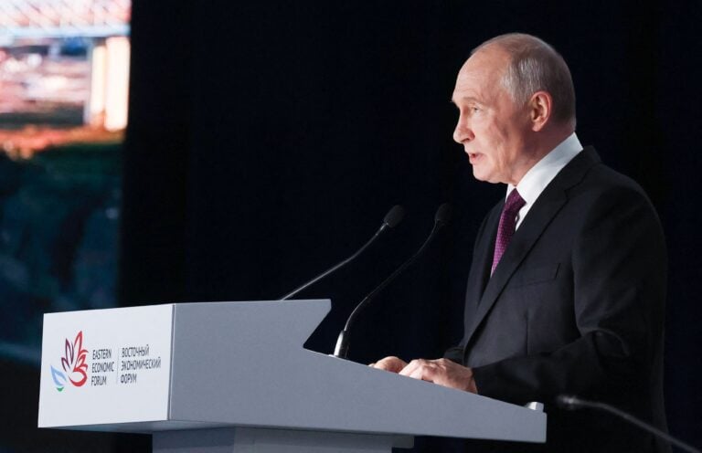 Vladimir Putin. AFP / LEHTIKUVA / VYACHESLAV PROKOFYEV