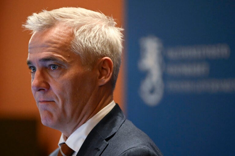 RKP:n puheenjohtaja, opetusministeri Anders Adlercreutz Helsingissä 8.9.2026. LEHTIKUVA / ANTTI AIMO-KOIVISTO