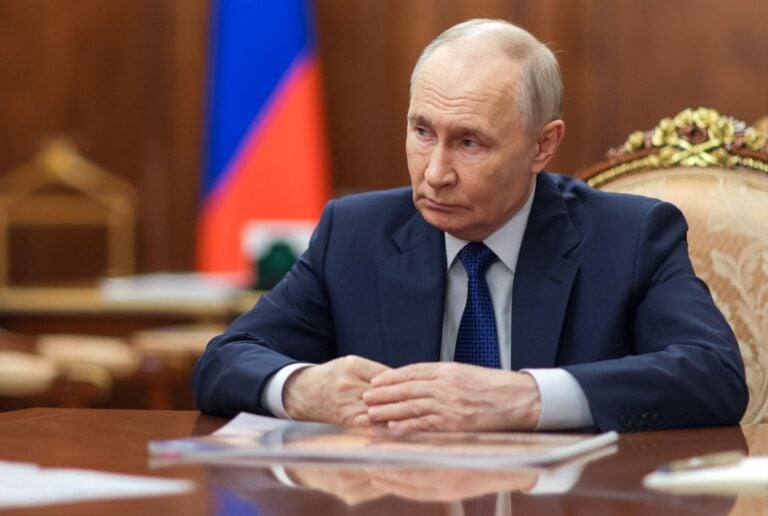 Vladimir Putin laajentaa salaista ydinbunkkeriaan. AFP / LEHTIKUVA / MIKHAIL METZEL