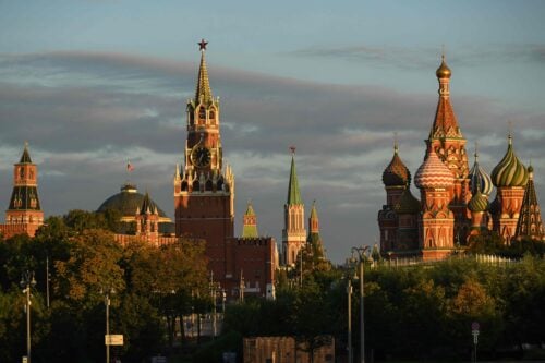 Kremlin torneja Moskovassa. / AFP / LEHTIKUVA / IGOR IVANKO