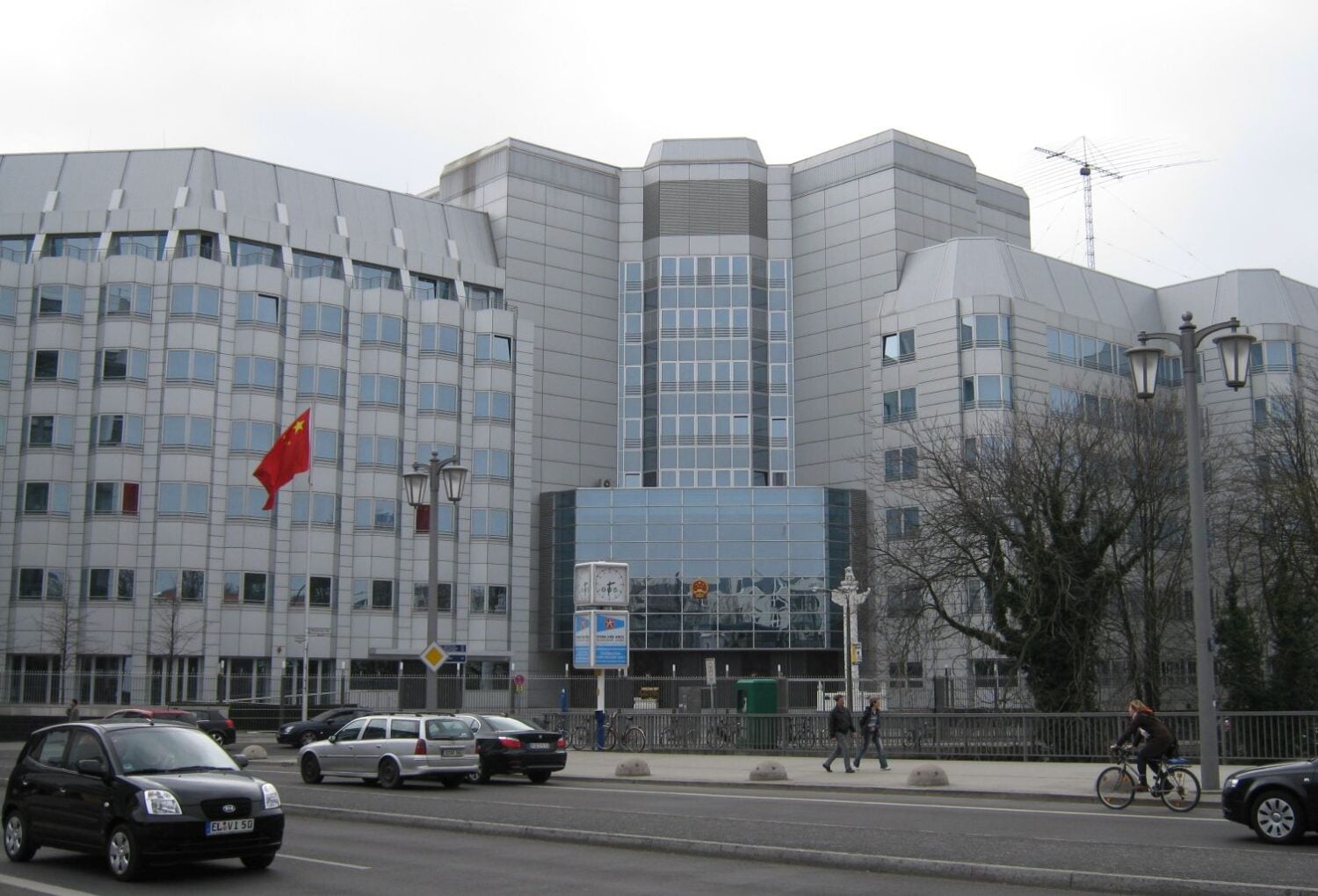 Kiinan suurlähetystö Berliinissä. / fmprc.gov.cn