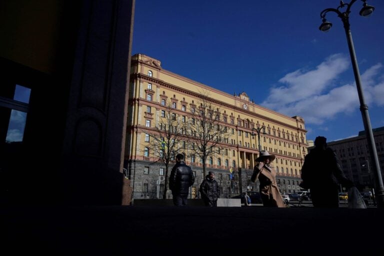 FSB:n päämaja Moskovassa. LEHTIKUVA / AFP