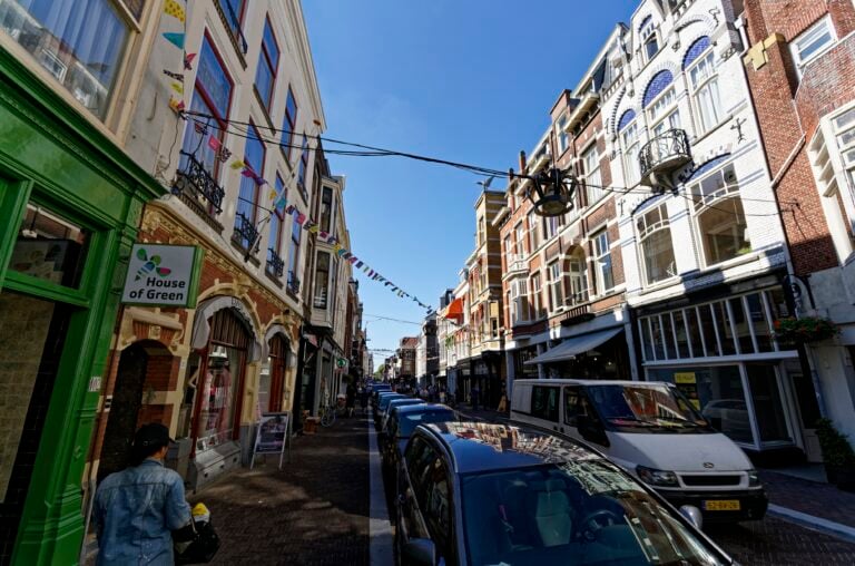 Haagin katunäkymä.