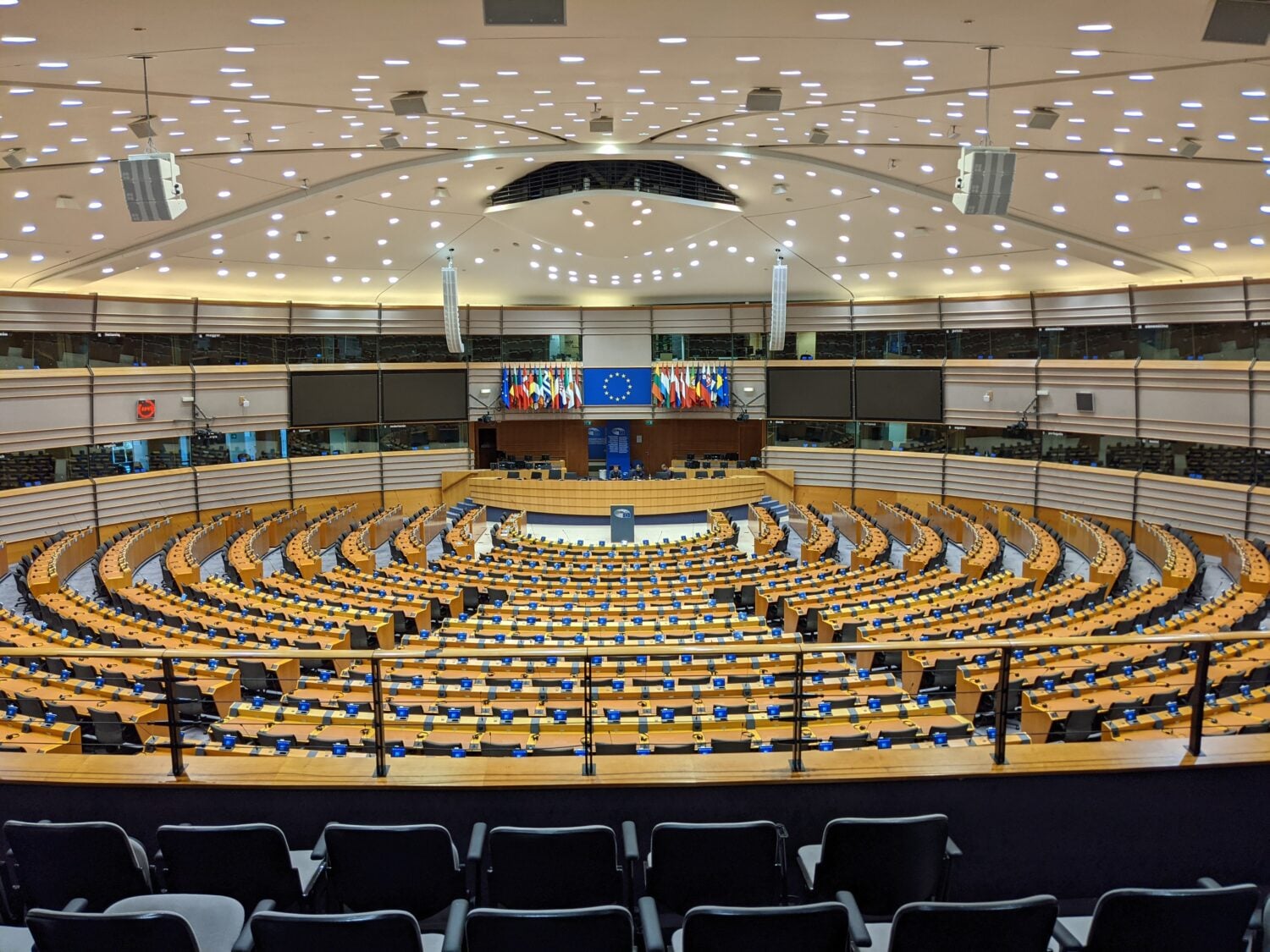 Euroopan parlamentti Brysselissä. Wikimedia Commons/CCo