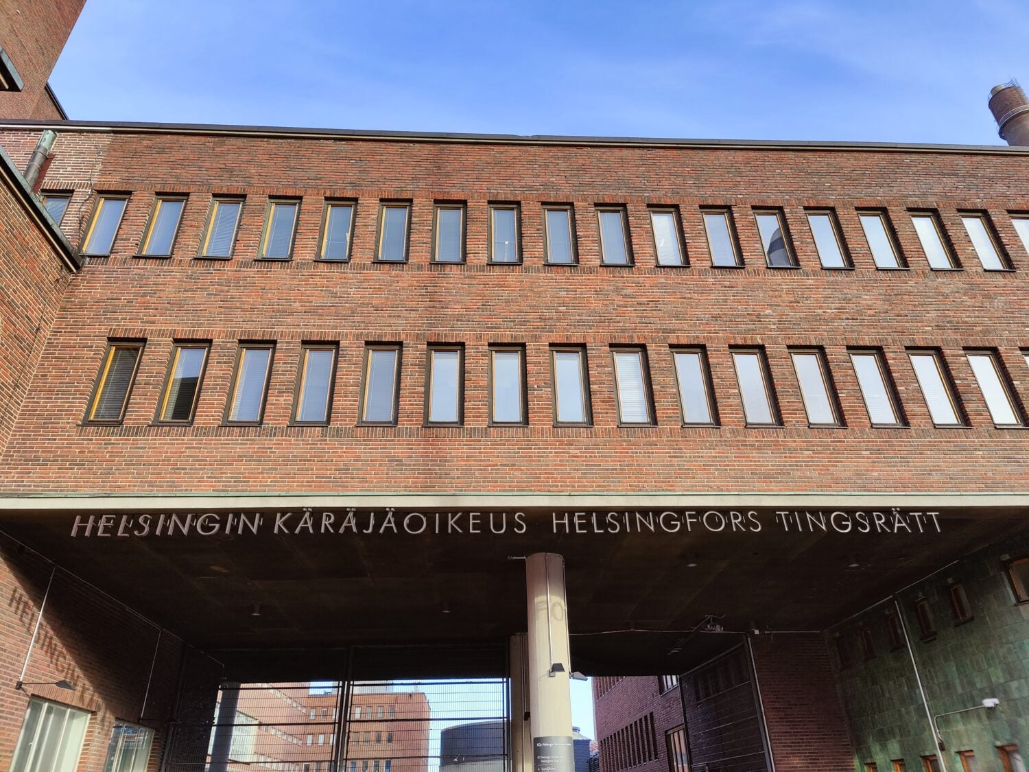 Helsingin käräjäoikeus. VILLE MÄKILÄ