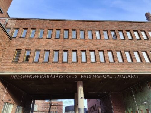 Helsingin käräjäoikeus. VILLE MÄKILÄ