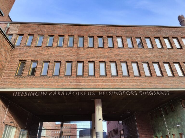 Helsingin käräjäoikeus. VILLE MÄKILÄ