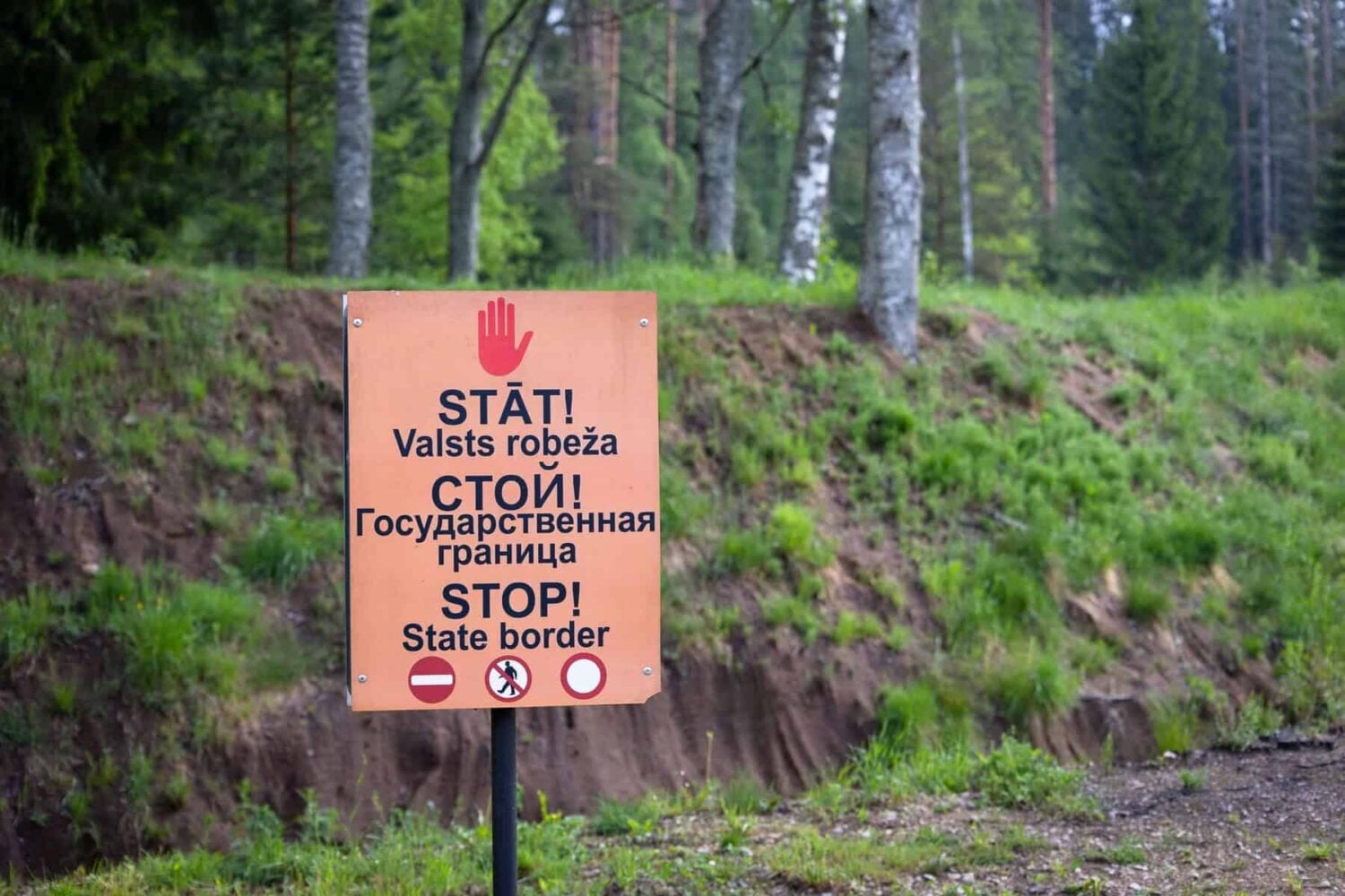 Rajakyltti Latviassa. / Valsts robežsardze
