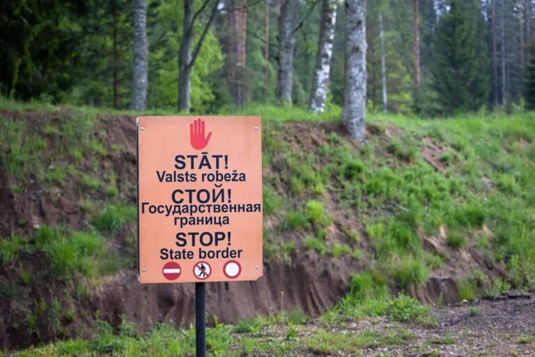 Rajakyltti Latviassa. / Valsts robežsardze