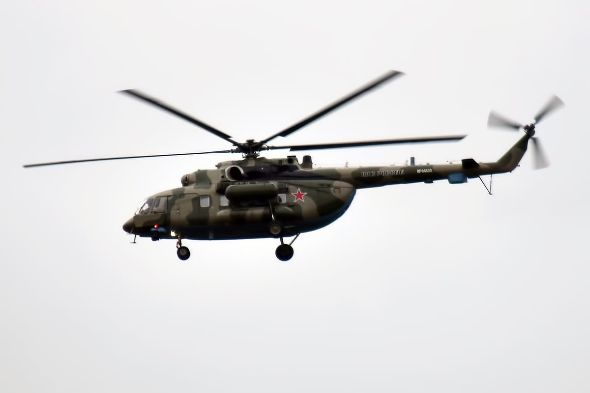 Venäjän ilmavoimien Mi-8 -helikopteri. / Wikimedia Commons / Anna Zvereva