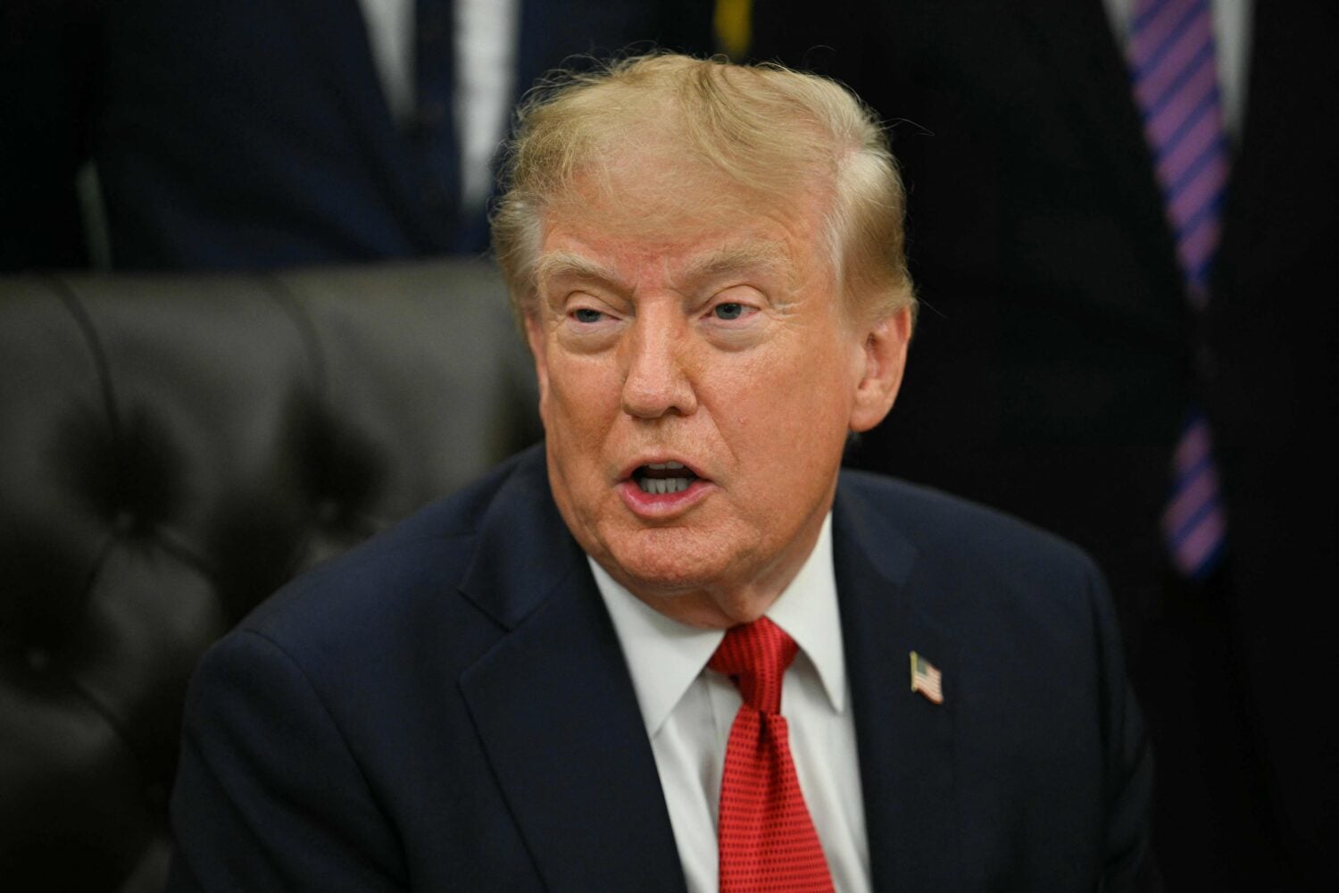 Donald Trump Valkoisessa talossa. AFP / LEHTIKUVA / JIM WATSON