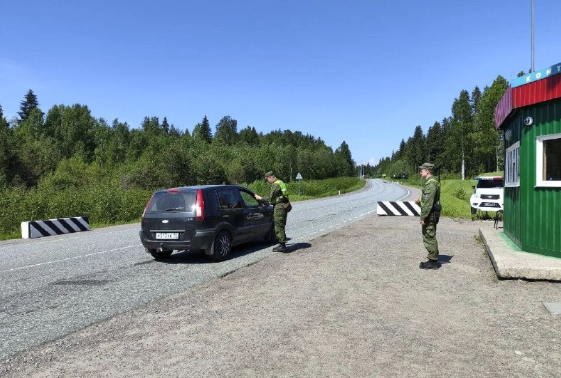 Astran mukaan raja-alueen valvontaa on lisätty. astrapress/Telegram
