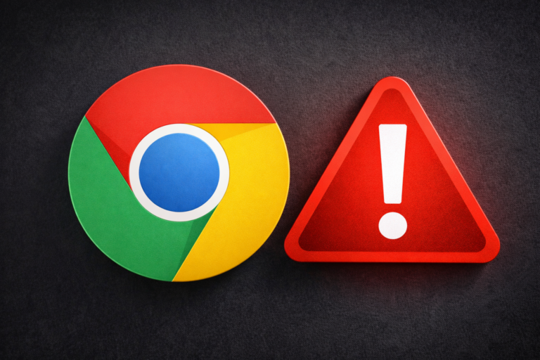 Google Chromesta löytyi vakavia tietoturva-aukkoja. Tekoälyn avulla luotu kuvitus.