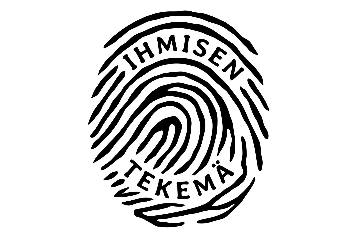 Tunnisteen visuaalisen ilmeen on suunnitellut visualisti Juuso Koponen.