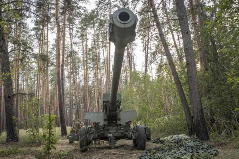 Ukrainan 2P22 “Bohdana-B” -haupitsi. / Armyinform
