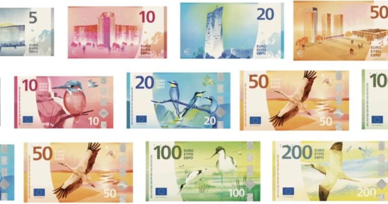 Ehdotuksia uusiksi euroseteleiksi. EUROOPAN KESKUSPANKKI