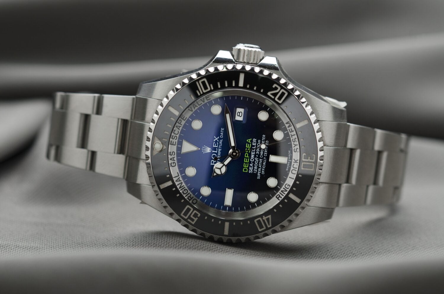 Rolex-merkkinen kello kuvituskuvassa. PEXELS/PIXABAY