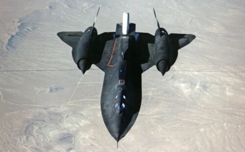 SR-71 lokakuussa 1997. / NASA