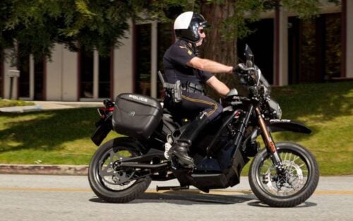 Zero Motorcycles -yhtiö lanseerasi poliisityöhön suunniteltuja malleja jo vuonna 2012. / ZERO