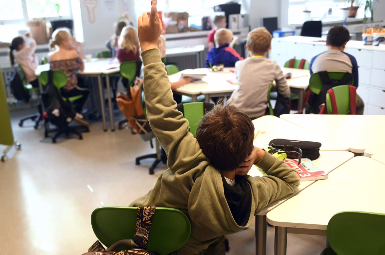 Suomi oli oppimistuloksissa 2000-luvun alussa maailman kärkeä. Nyt tilanne on toinen. LEHTIKUVA / VESA MOILANEN