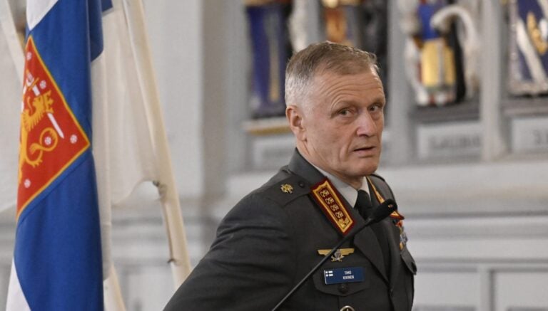 Timo Kivinen toimi Puolustusvoimain komentajana vuosina 2019–2024. LEHTIKUVA / MARKKU ULANDER