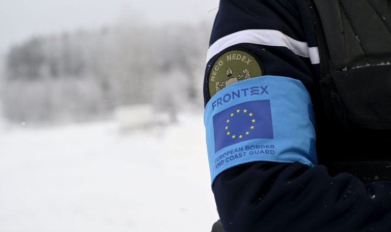 Frontex lähetti vahvistusta Suomen itärajalle joulukuussa 2023, kun rajalla oli puututtu välineellistettyyn maahantuloon.