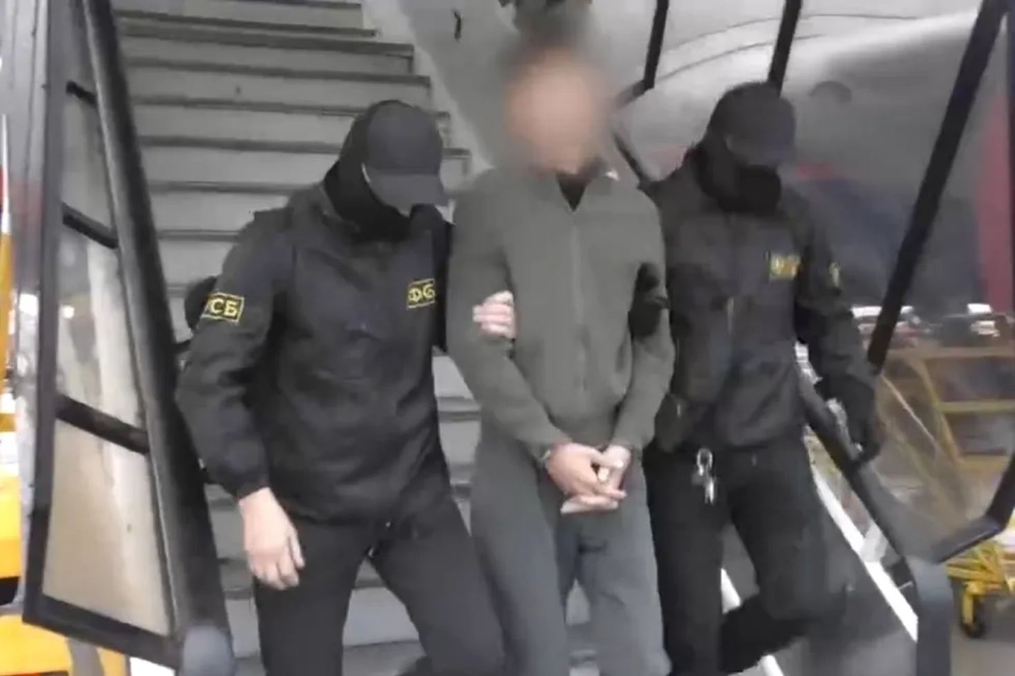 Kuvakaappaus FSB:n julkaisemalta videolta.